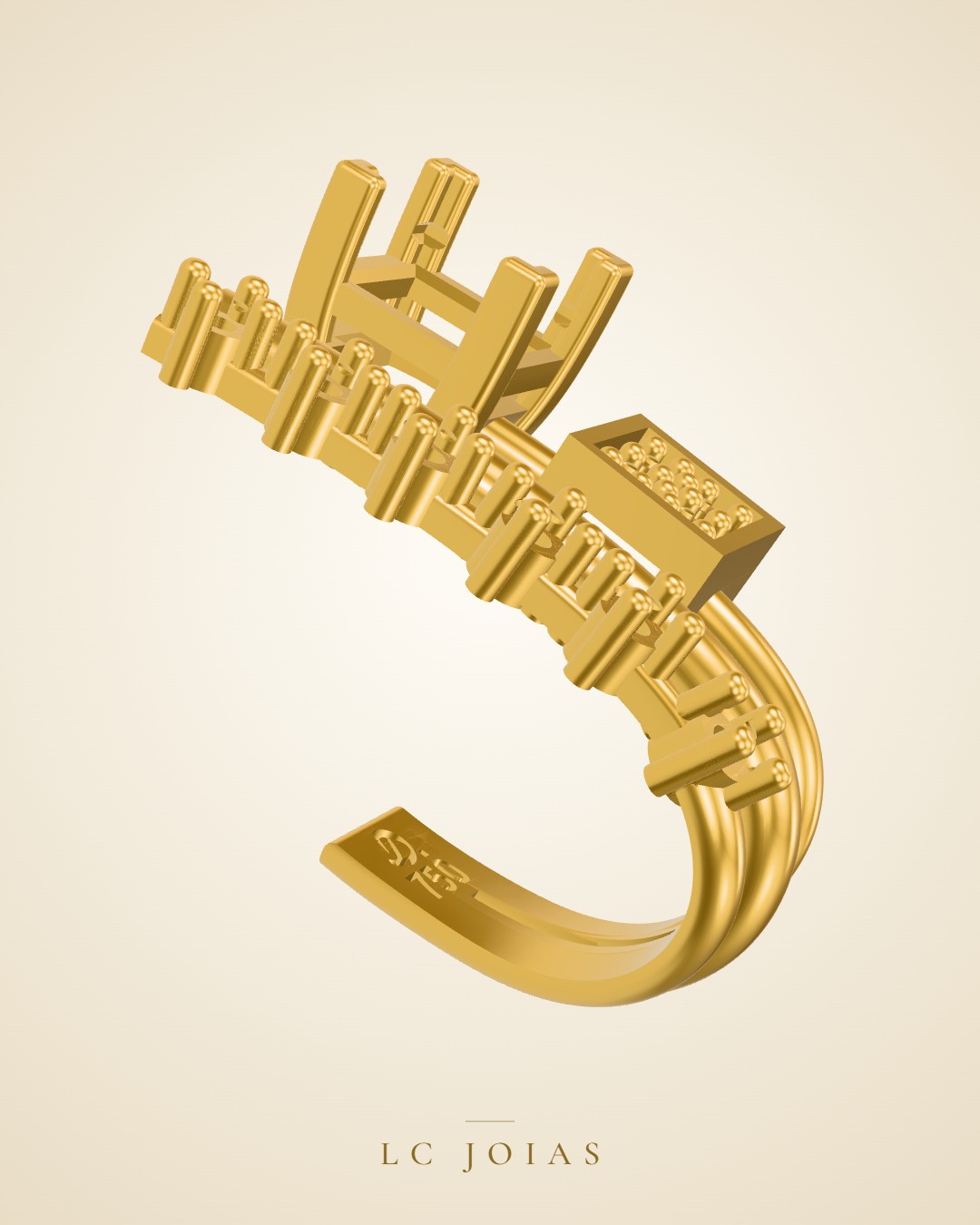 Brinco 1173 z br a em ouro