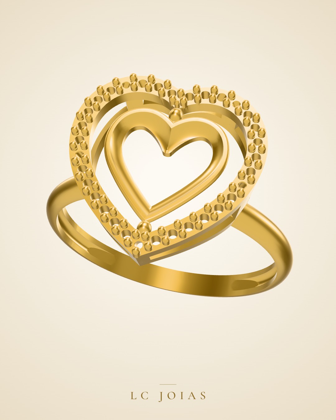 Anel 1509 an em ouro