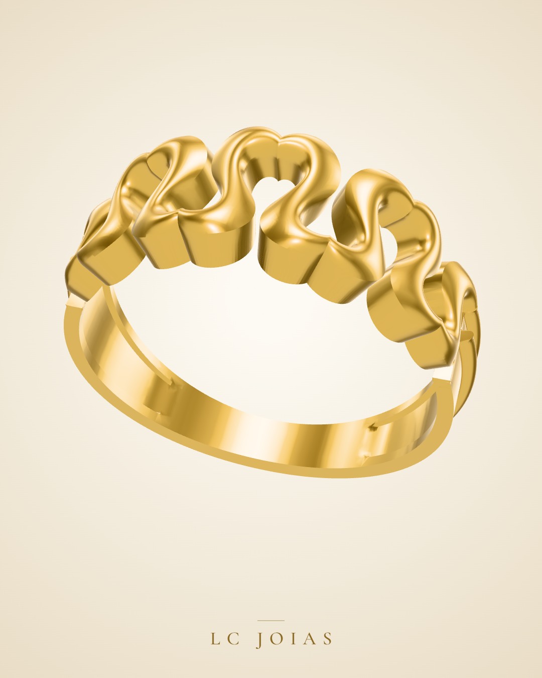 Anel 5903 an em ouro