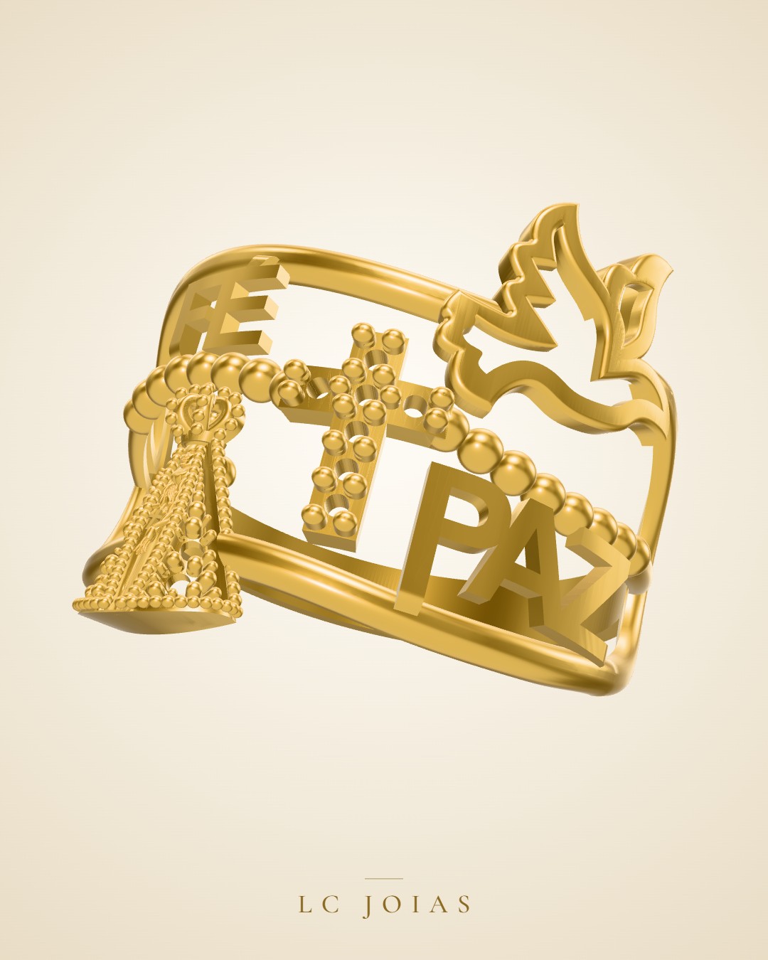 Anel d 0020 an 14 s em ouro