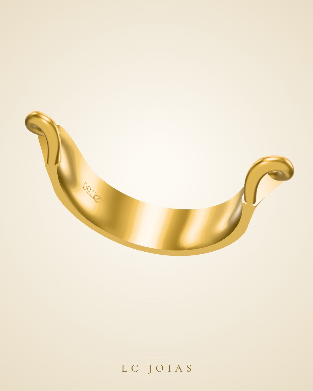 Anel 3545 anel aro em ouro