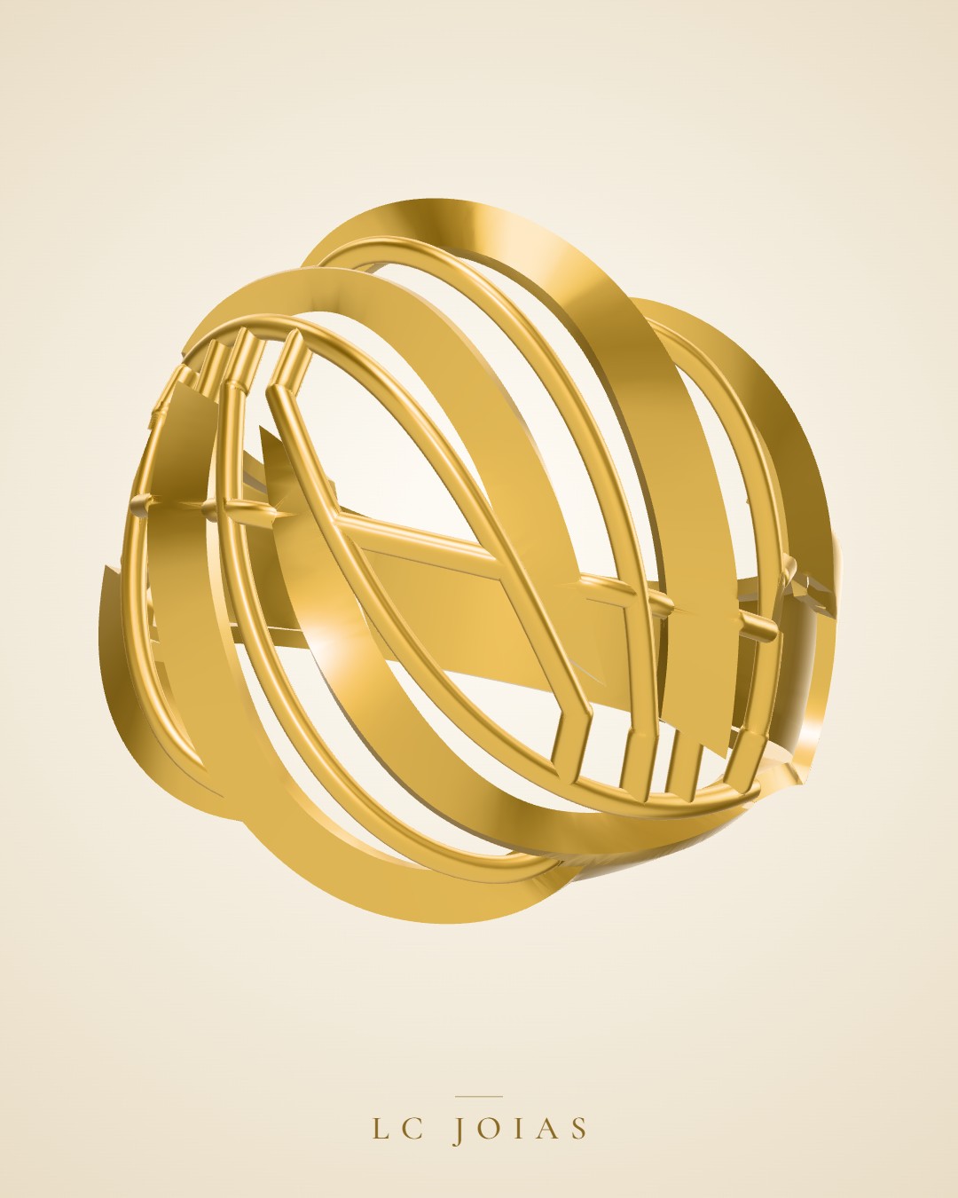 Anel 7787 an em ouro