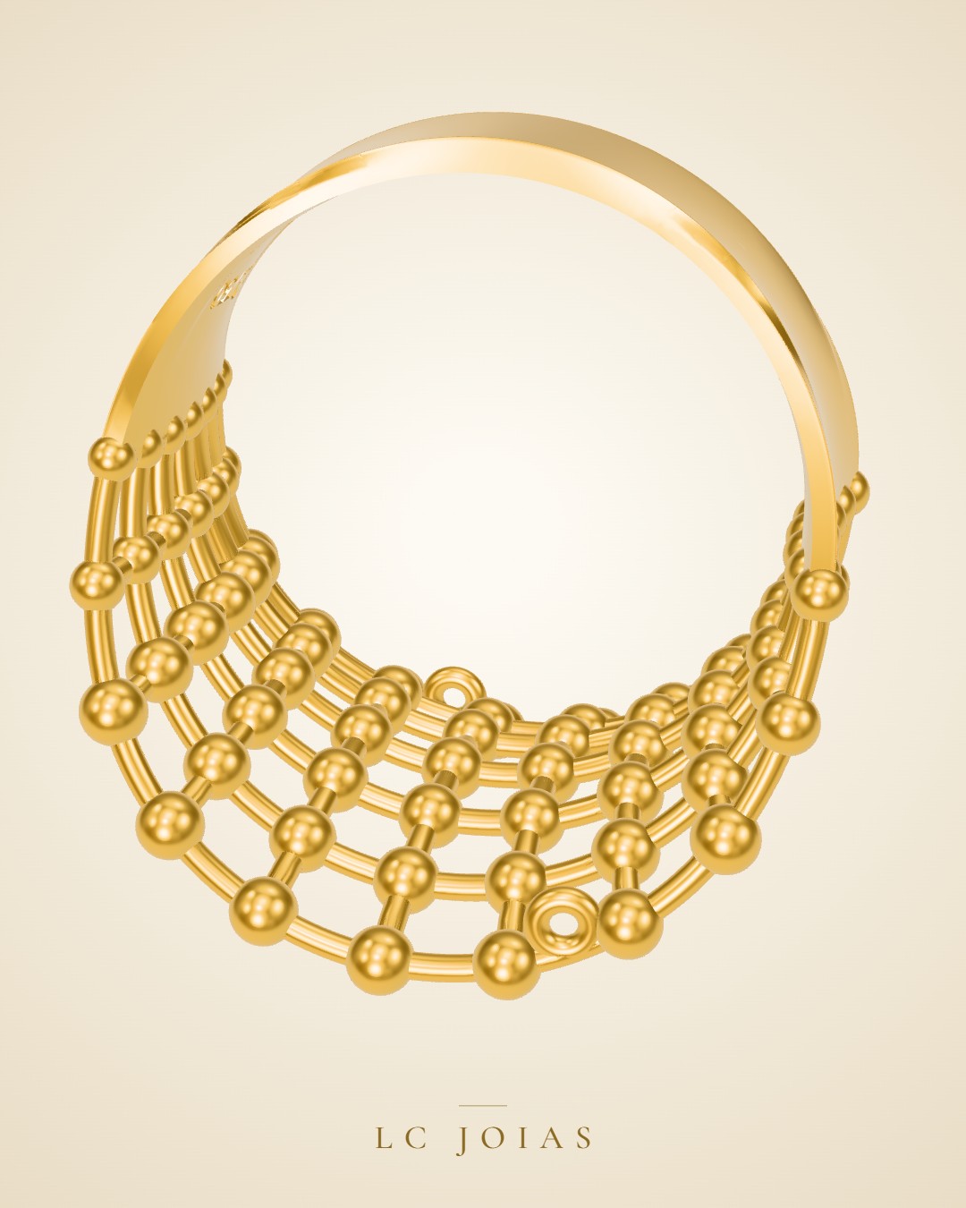 Anel 6241an em ouro