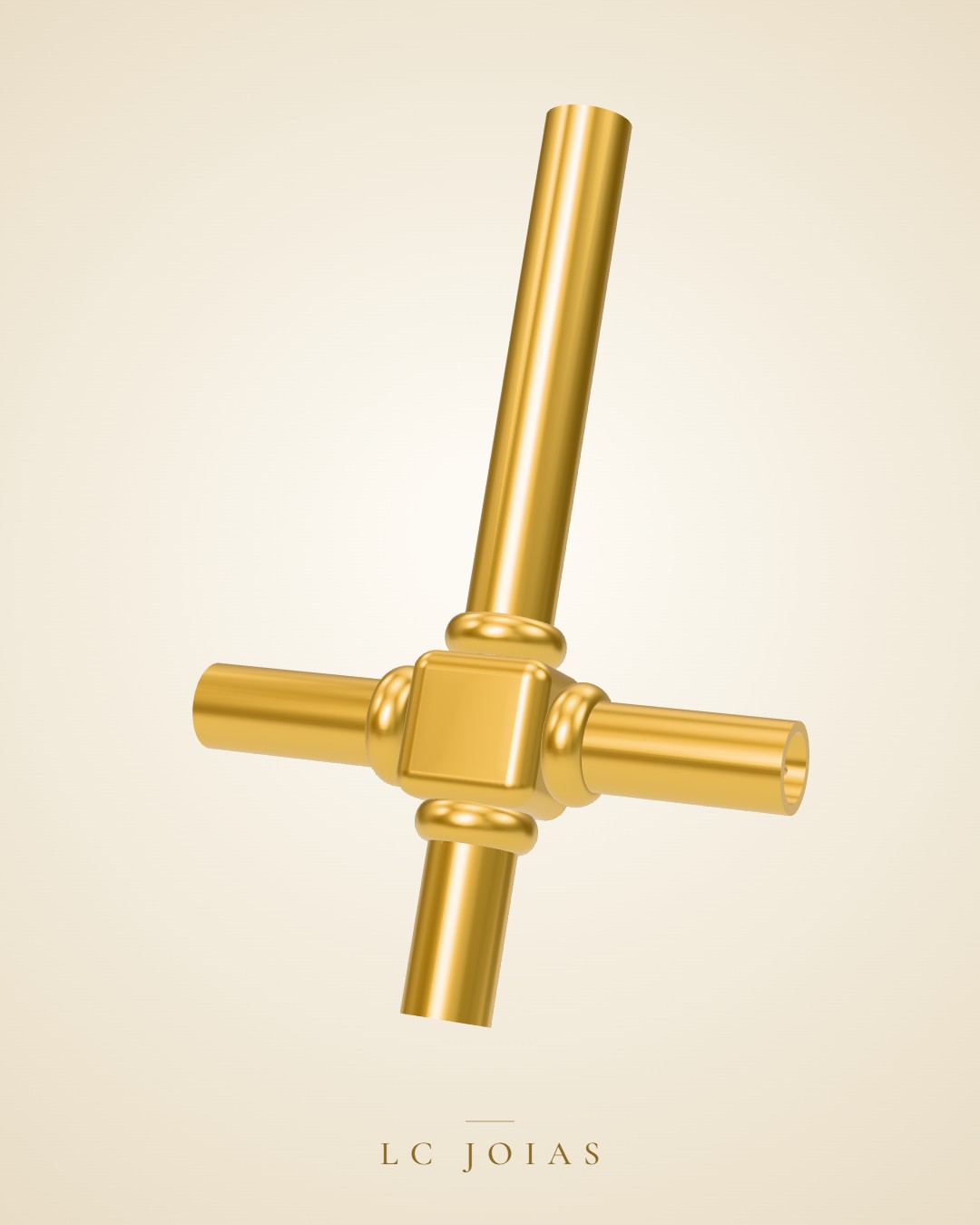 Pingente 1563 pg pd em ouro
