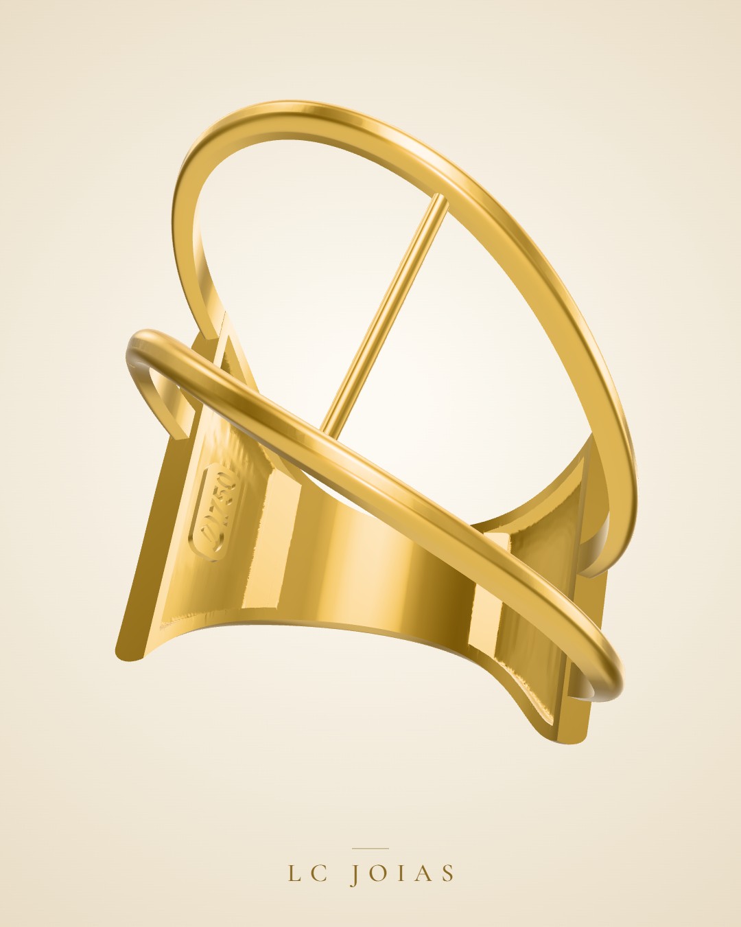 Anel 1570 z an em ouro