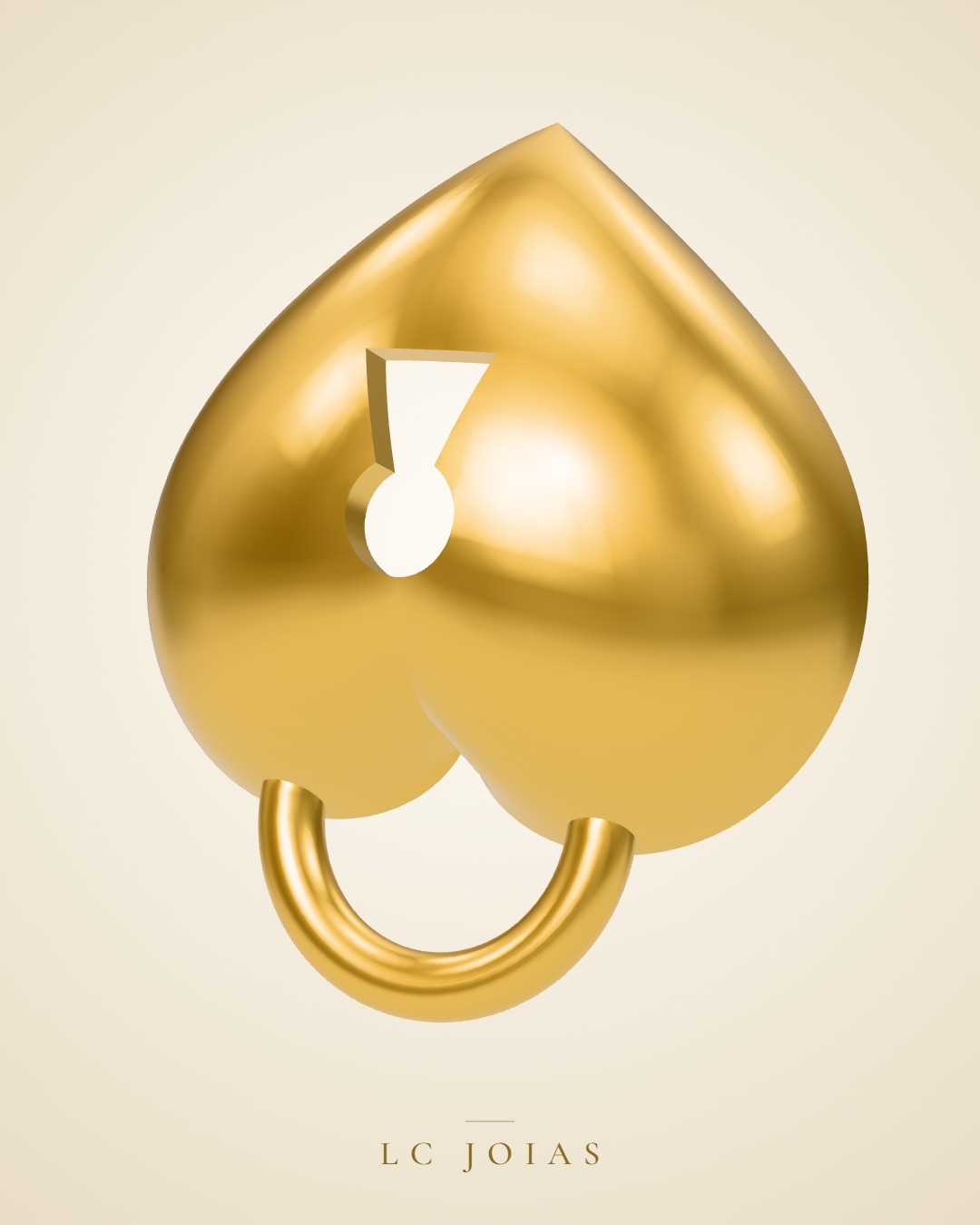 Pingente 1095 z pg a em ouro