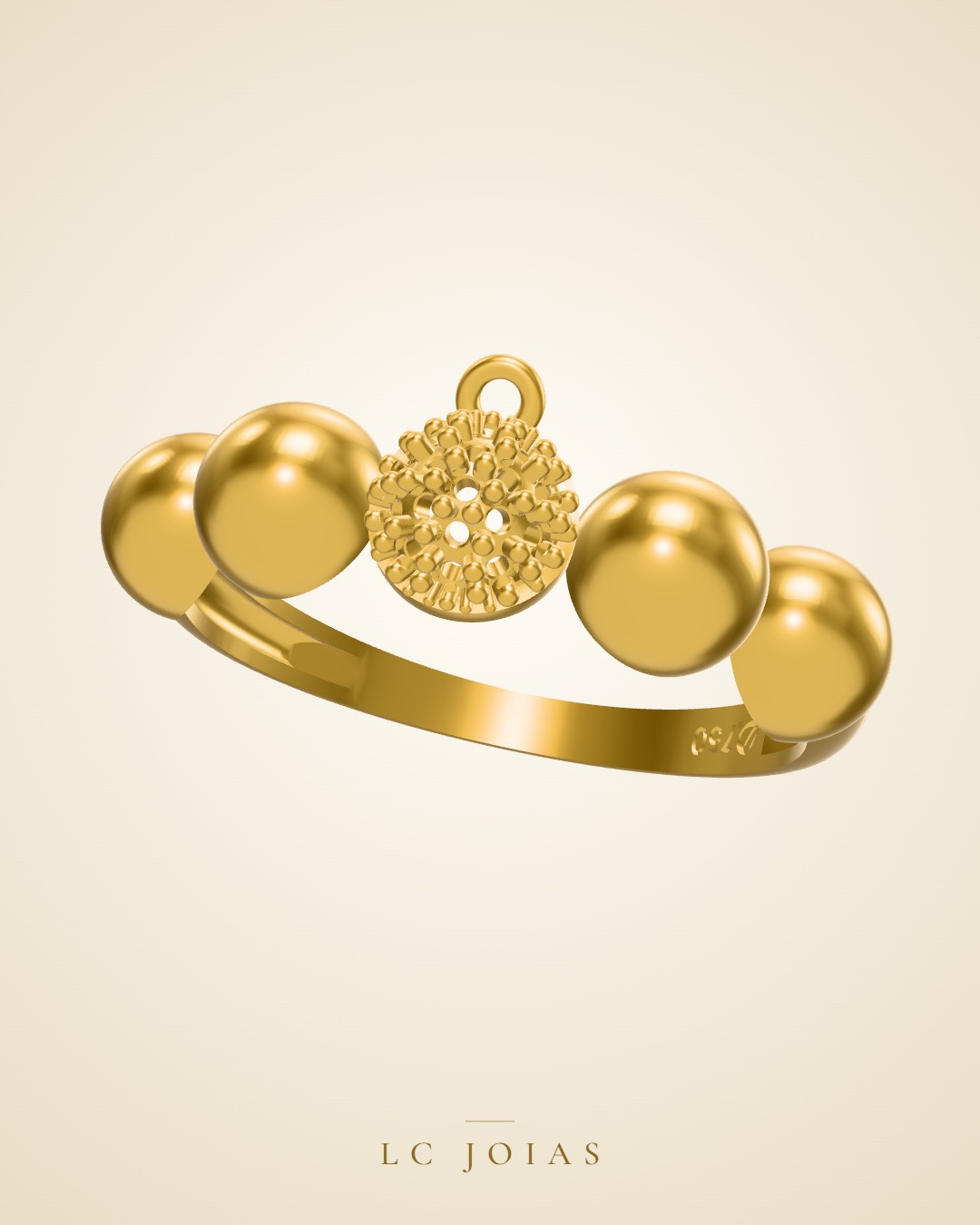 Anel 7706 an em ouro