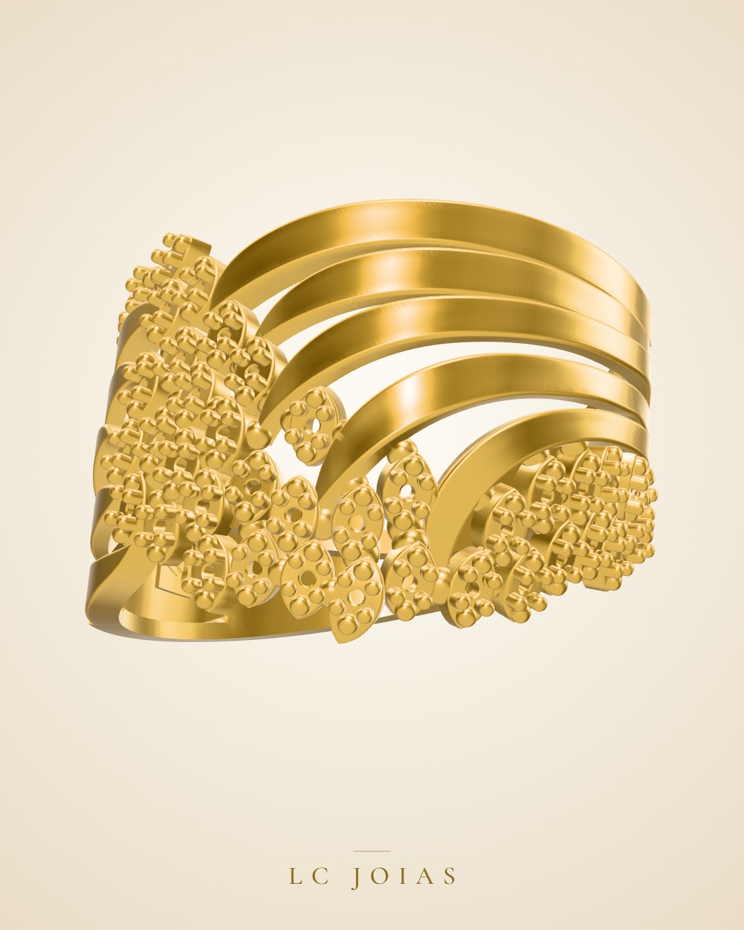 Anel 7819 an em ouro