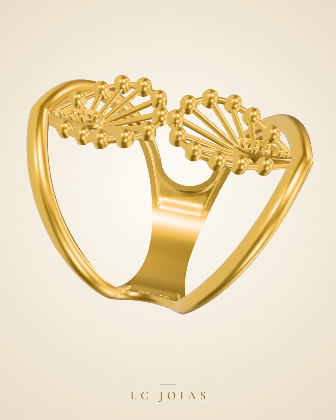 Anel 6881 an em ouro