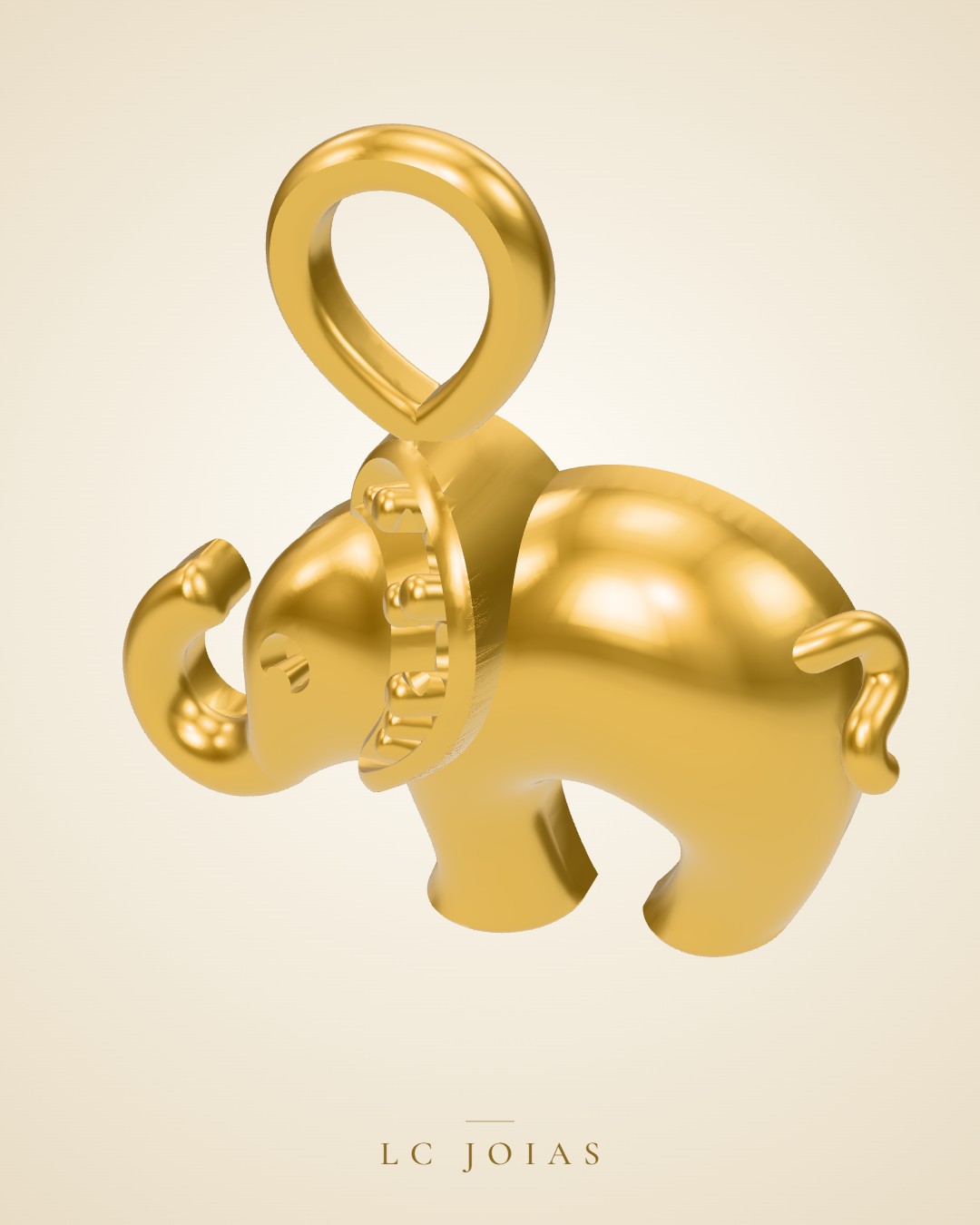 Pingente 6485 pg em ouro
