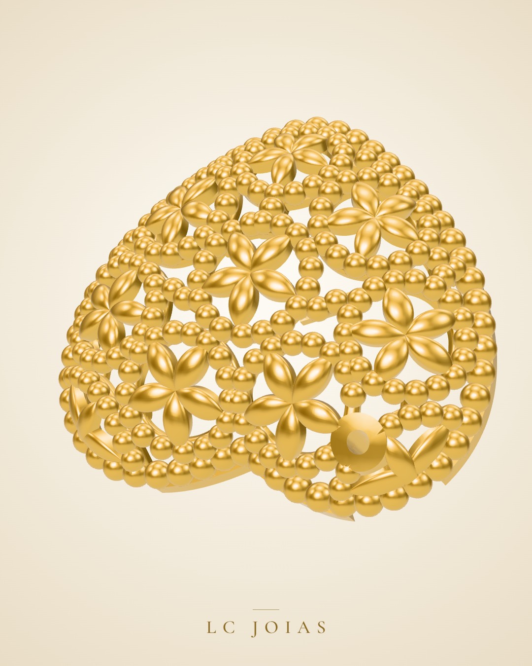 Pulseira 1092 z pul m a em ouro