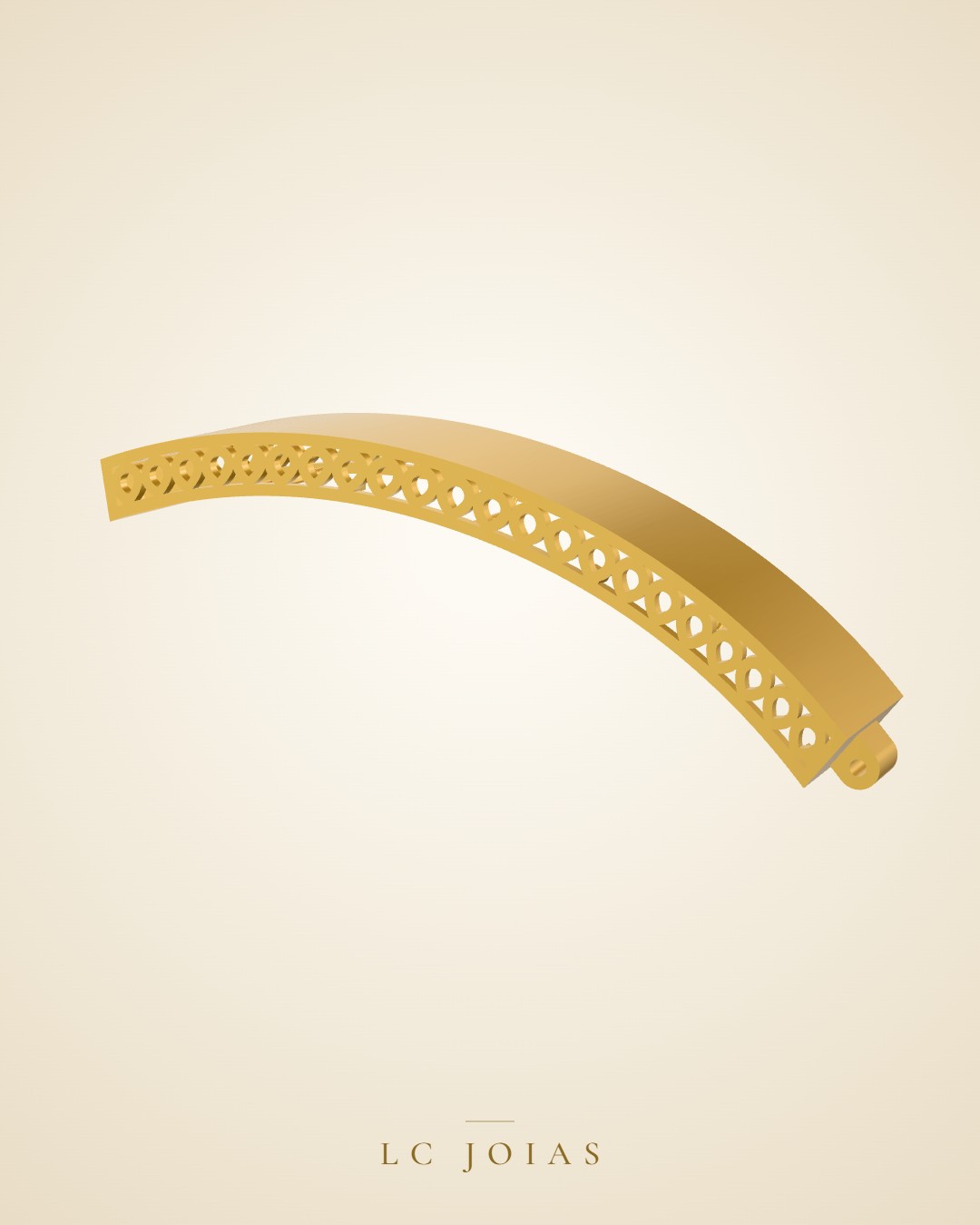 Pulseira 7560 pul cons em ouro
