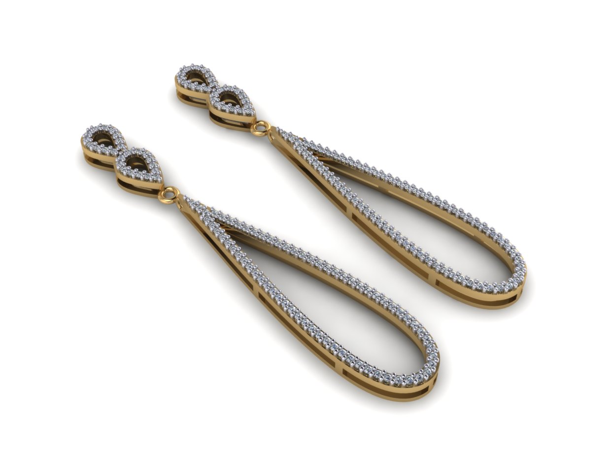 Brinco 7347 br em ouro