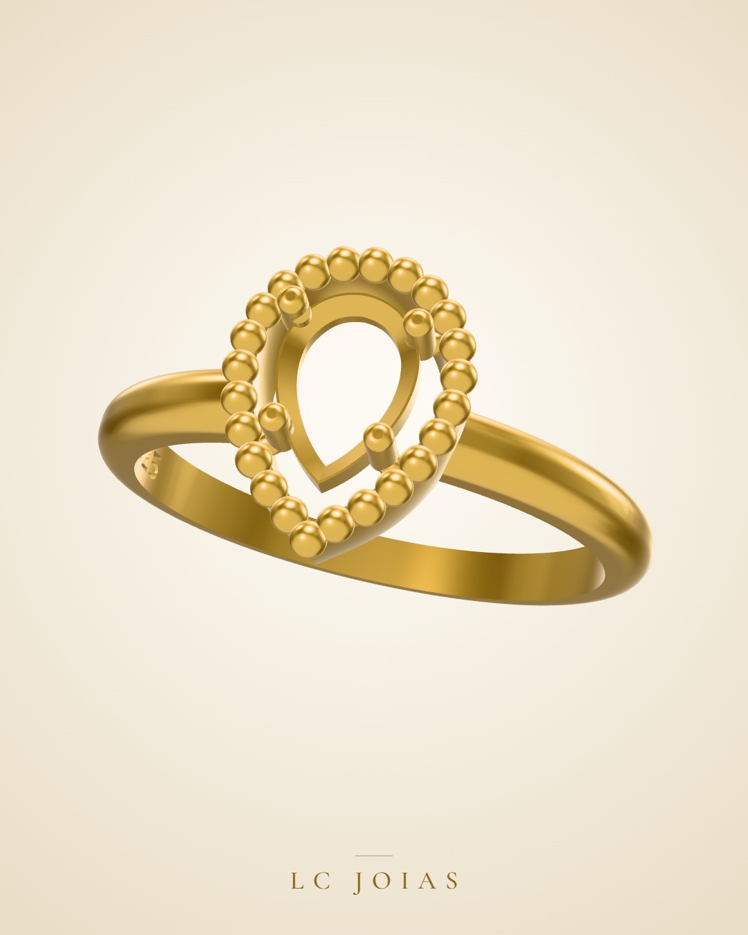 Anel ag 2218 an 16 em ouro