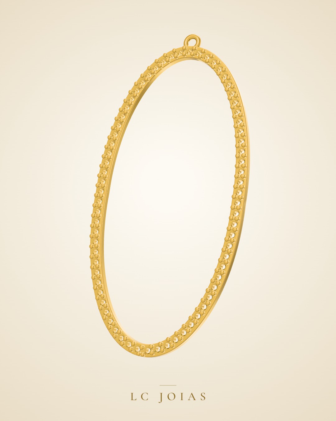 Brinco 888br em ouro