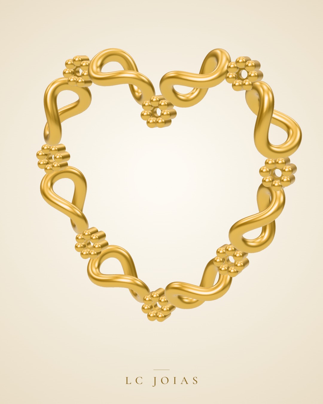 Pingente 6496 pg em ouro