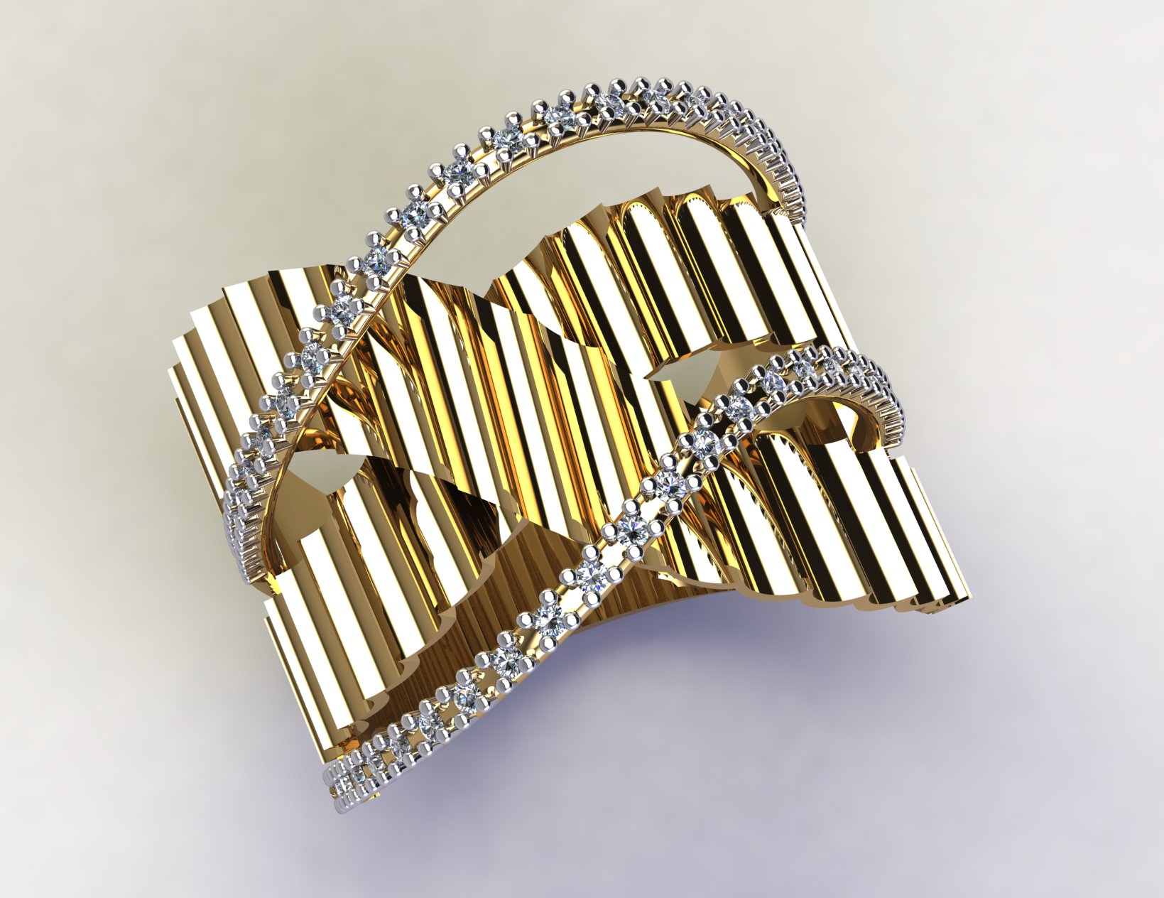 Anel 7858 an em ouro