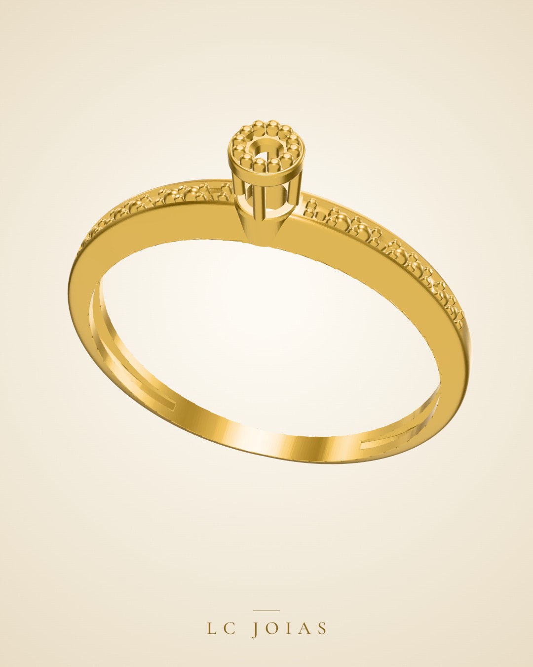 Anel 3722 anel em ouro
