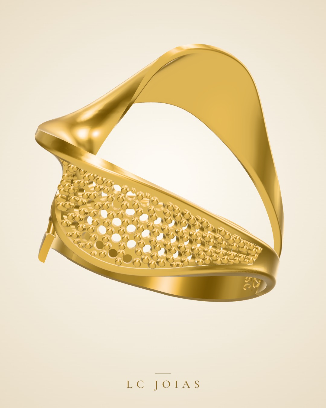 Anel 8265 an em ouro