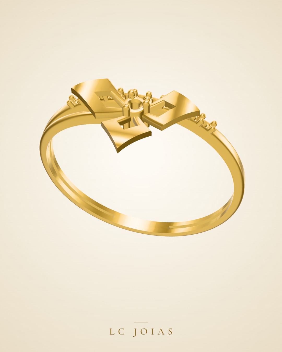 Anel z 2152 an em ouro
