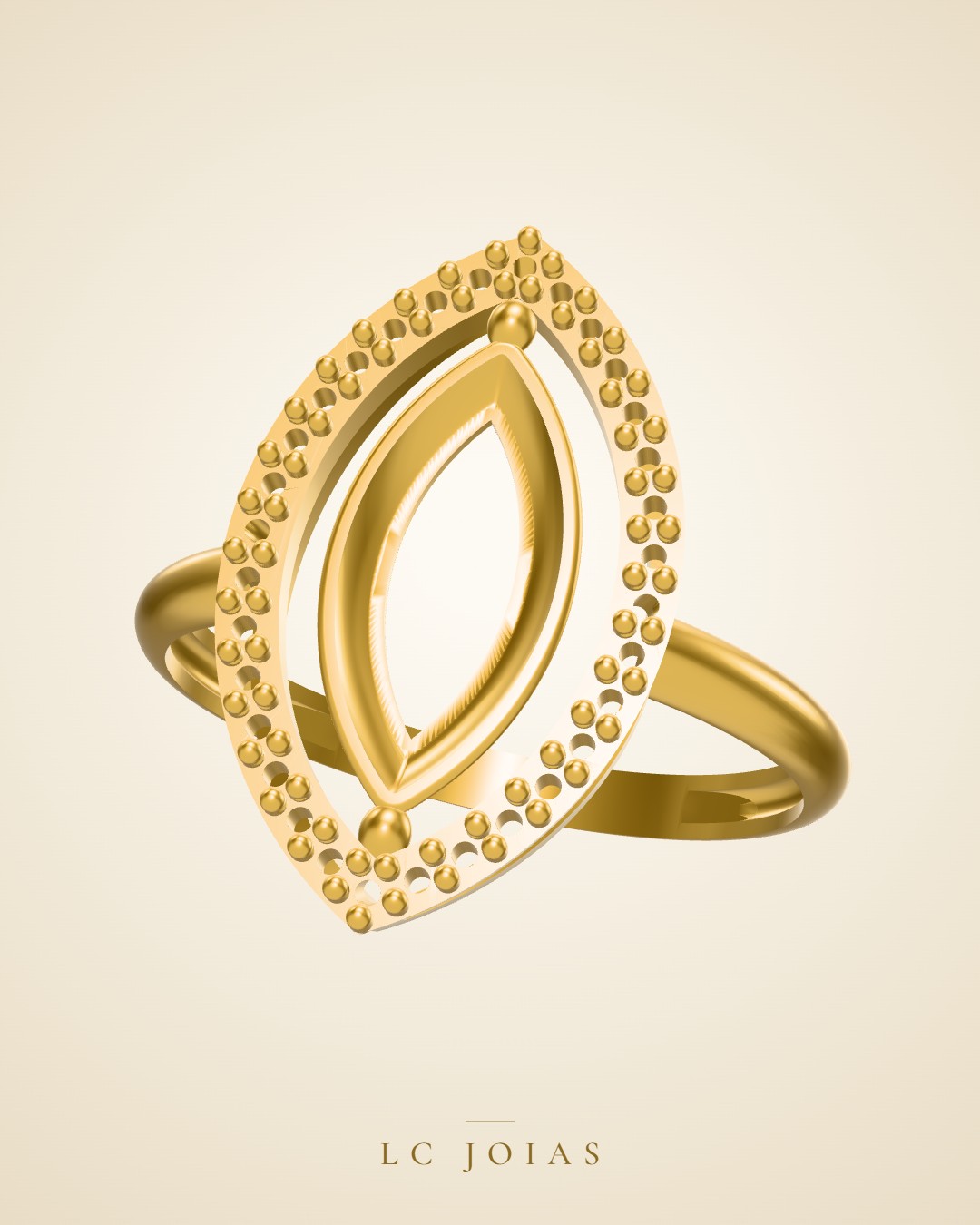 Anel 1510 an em ouro