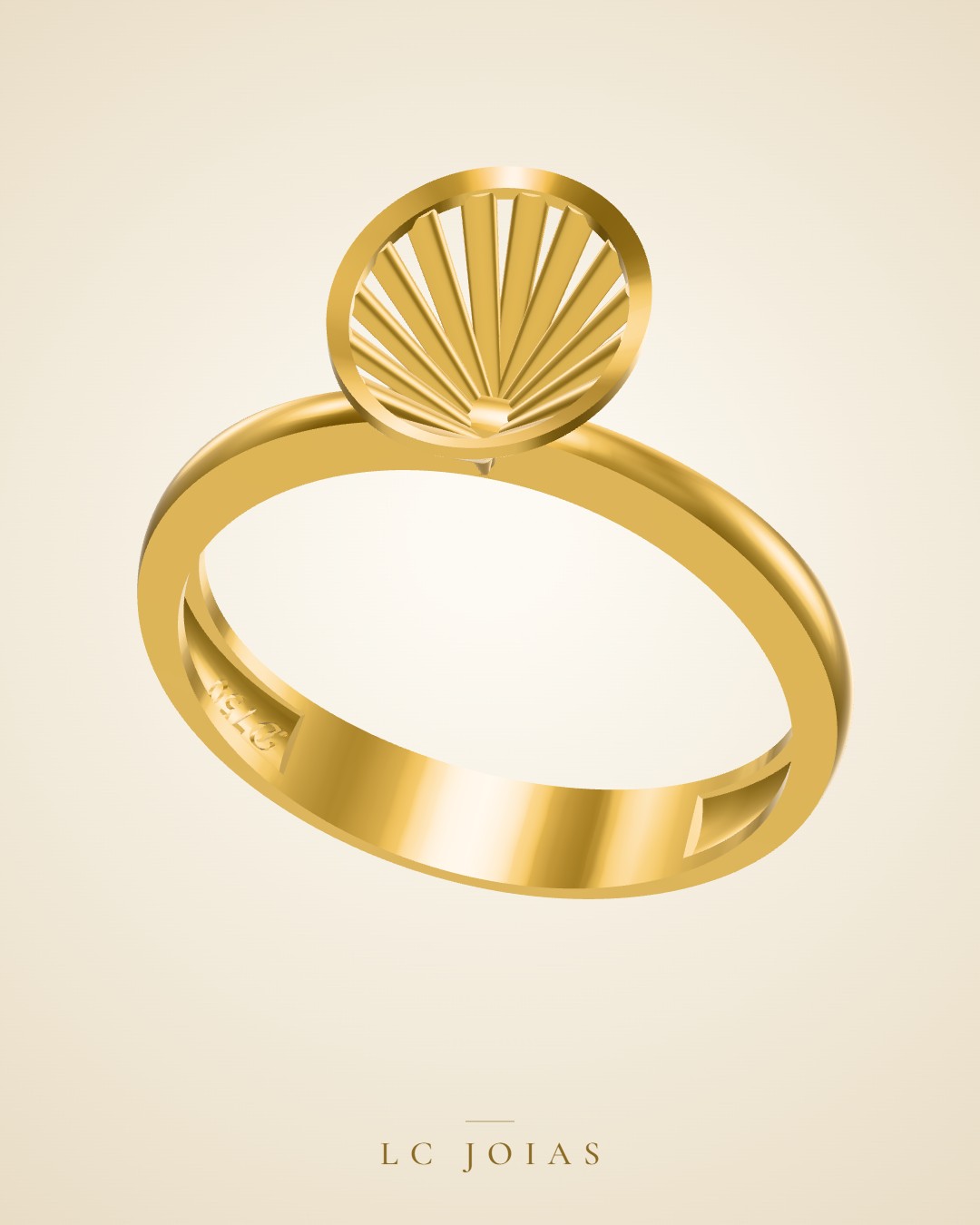 Anel 3798 anel em ouro