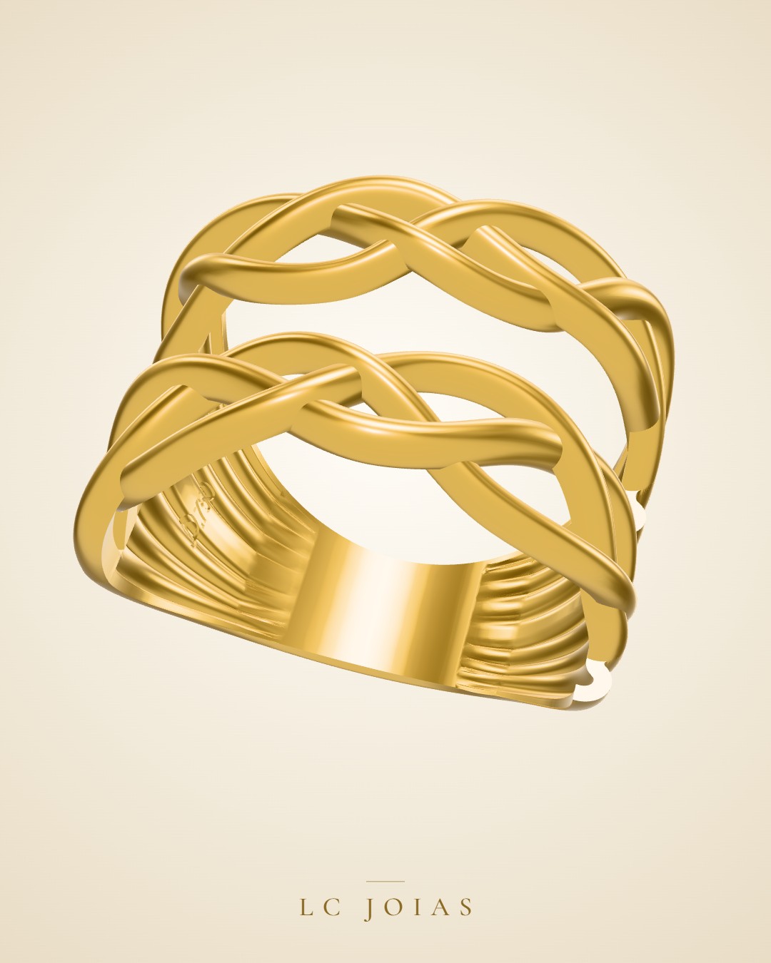 Anel 6290an em ouro