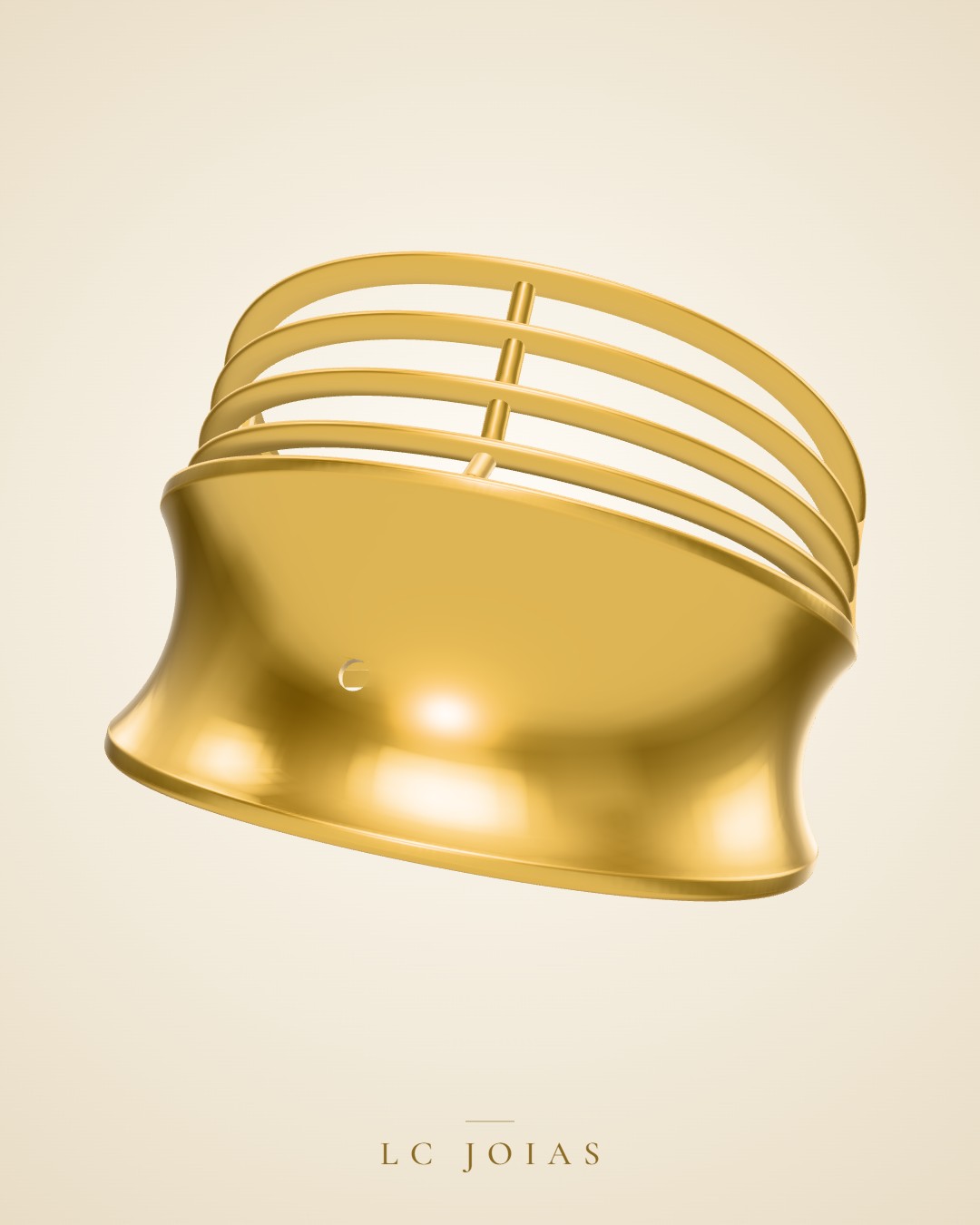 Anel 7855 an em ouro