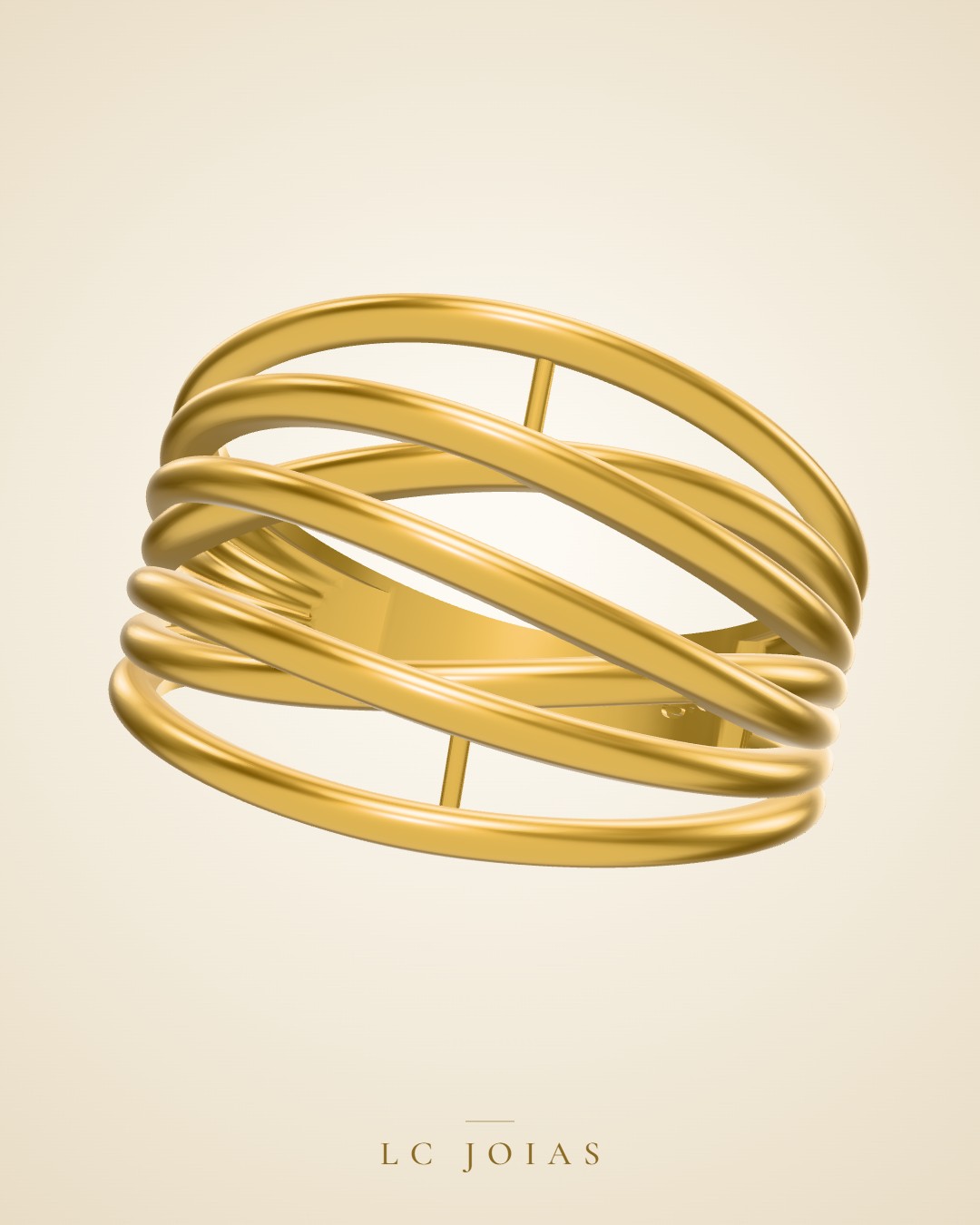 Anel 1038 an em ouro