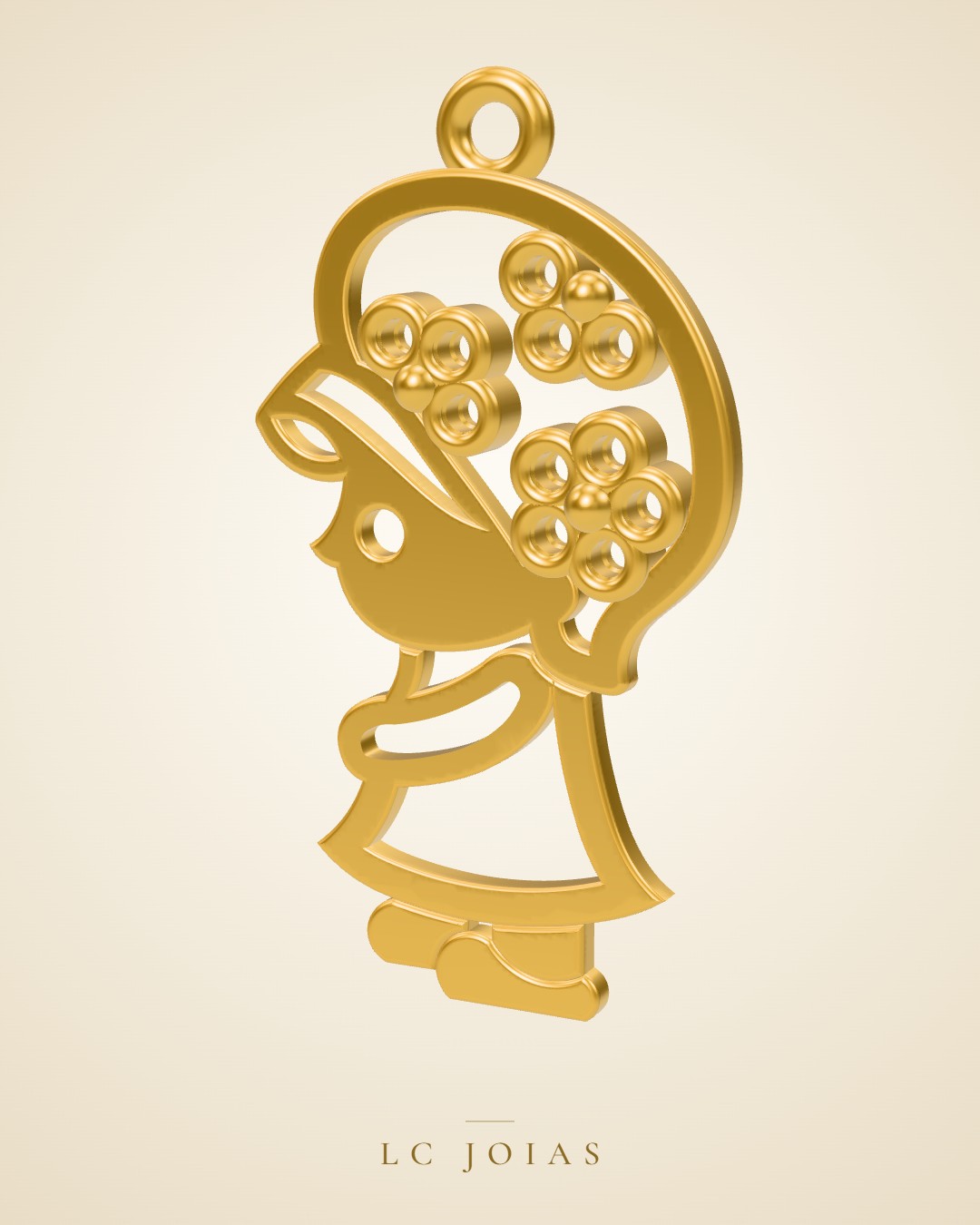 Pingente 793 pg em ouro