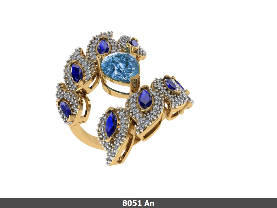 Anel 8051 an em ouro