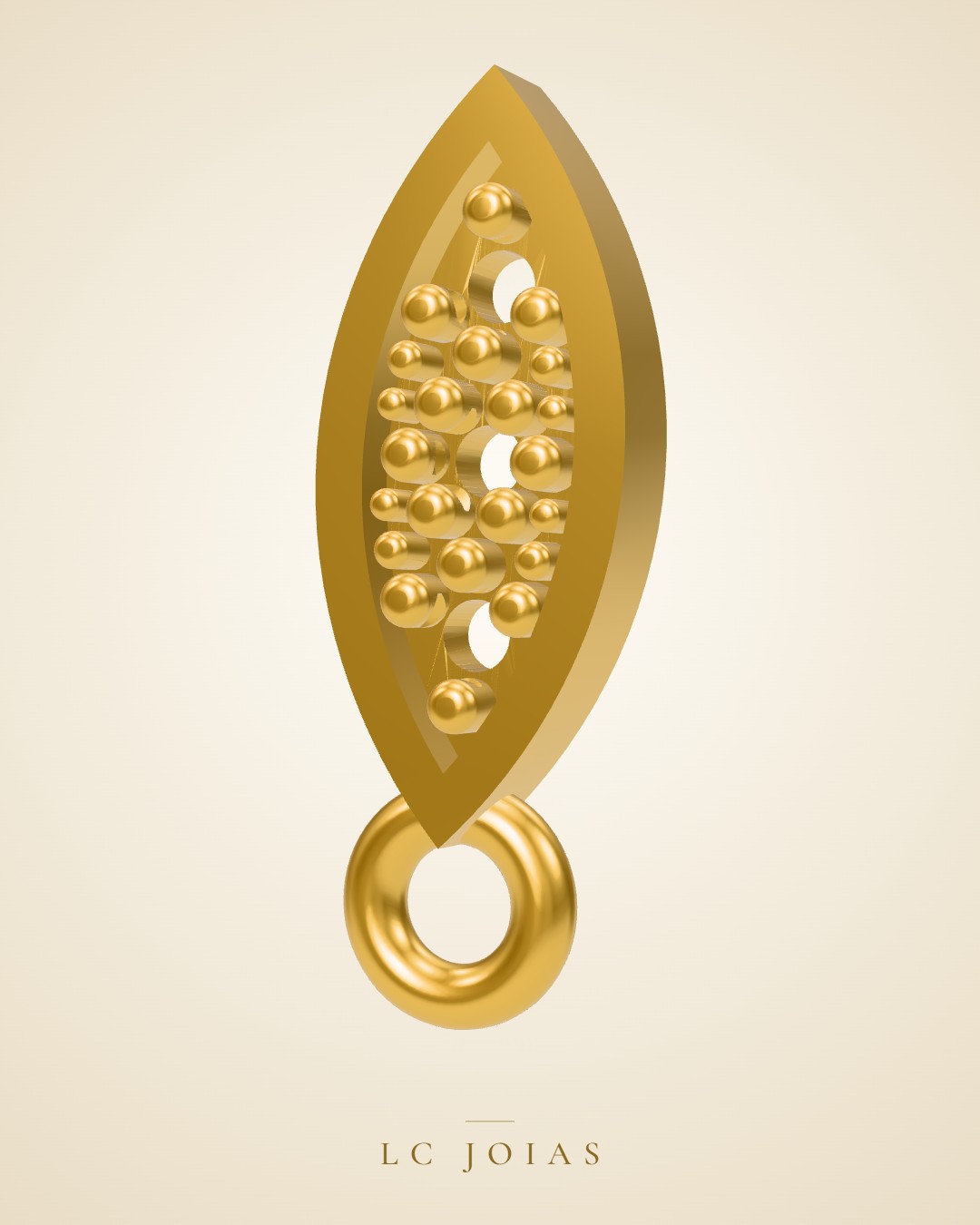 Pingente 7700 pg em ouro