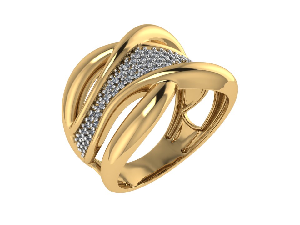 Anel 1294 z an em ouro