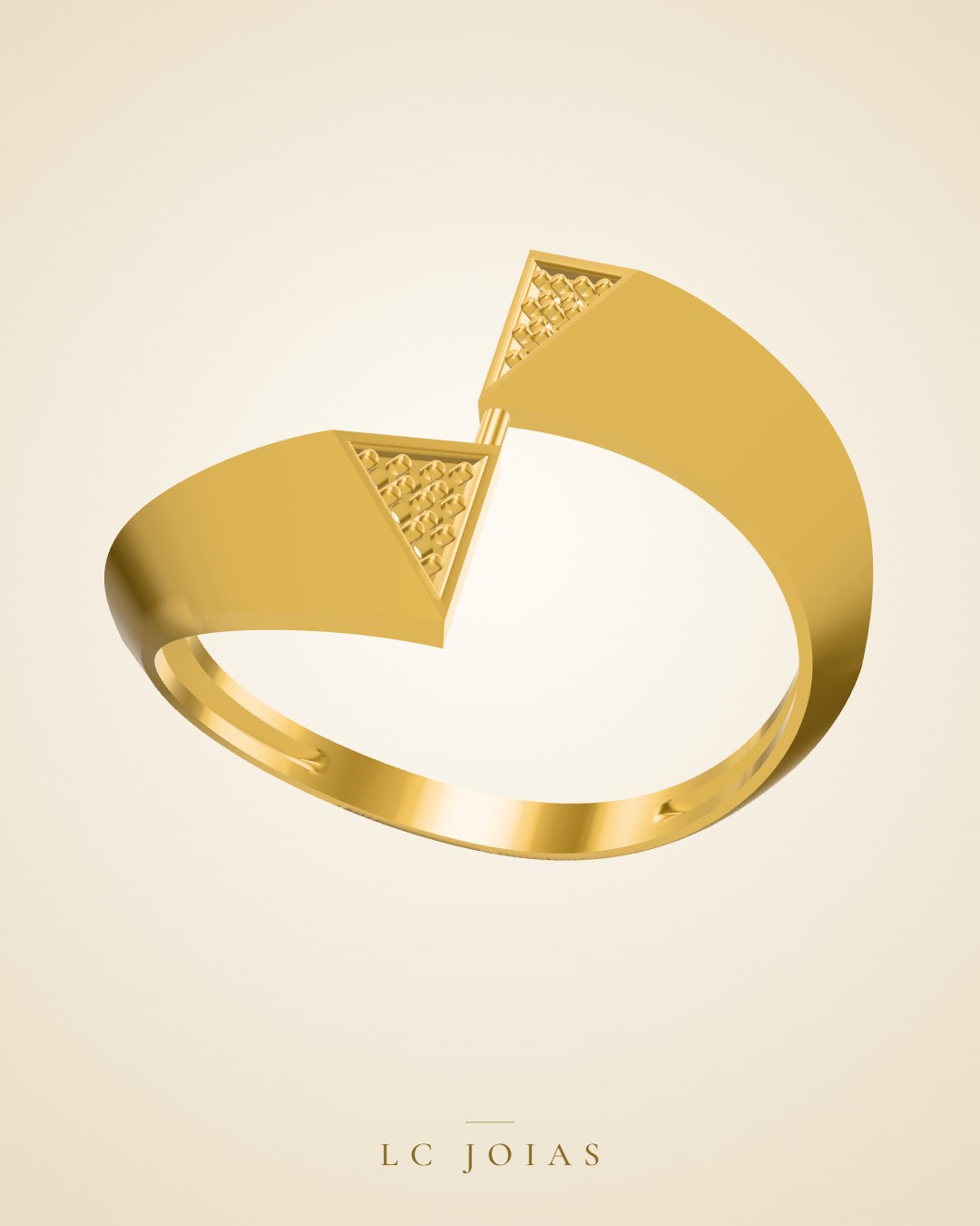 Anel 7448 an em ouro