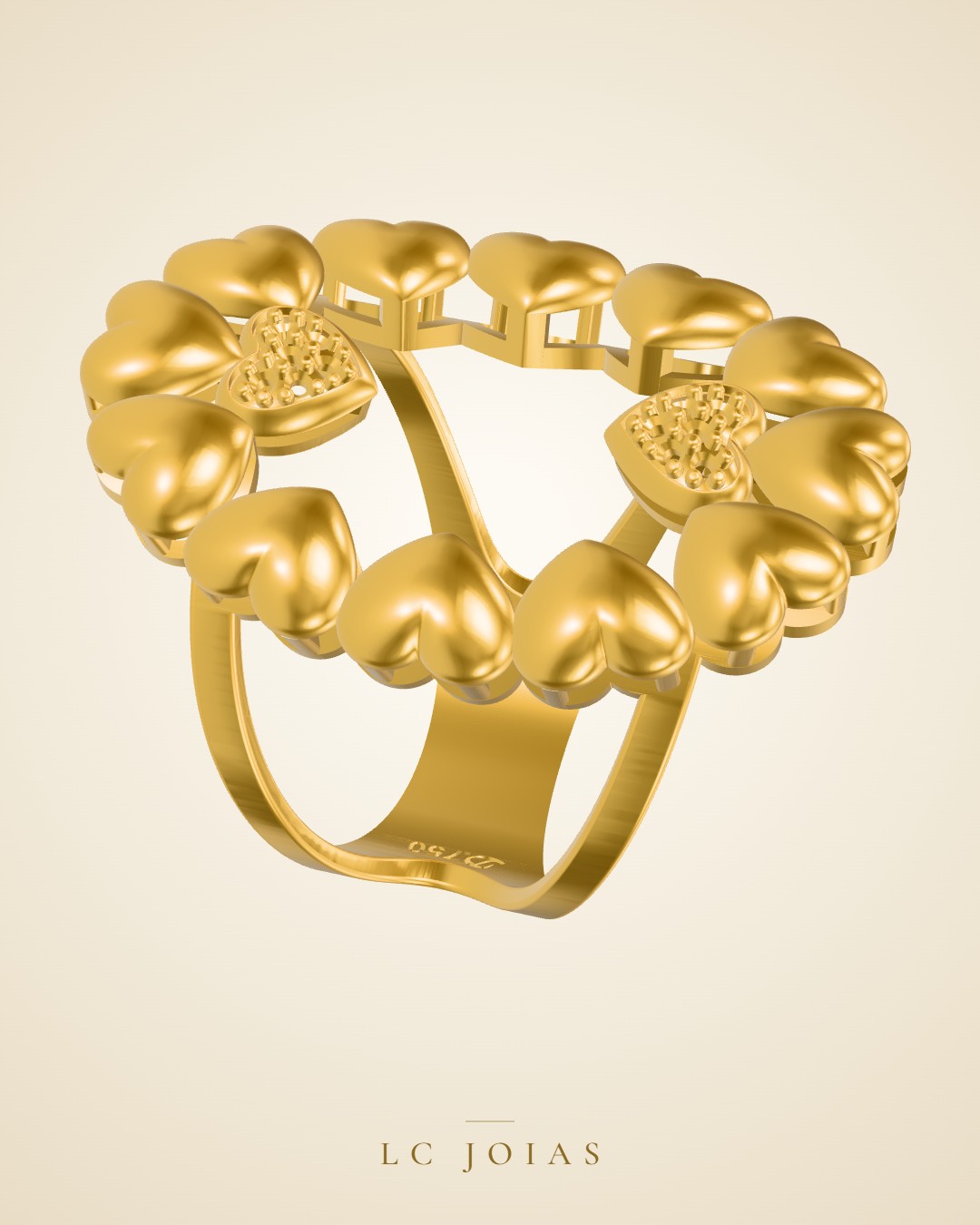 Anel 7512 an em ouro