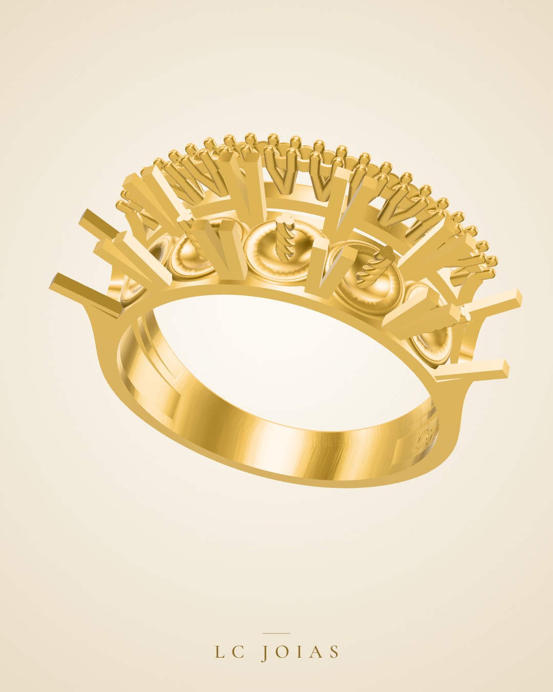 Anel 7271 an em ouro