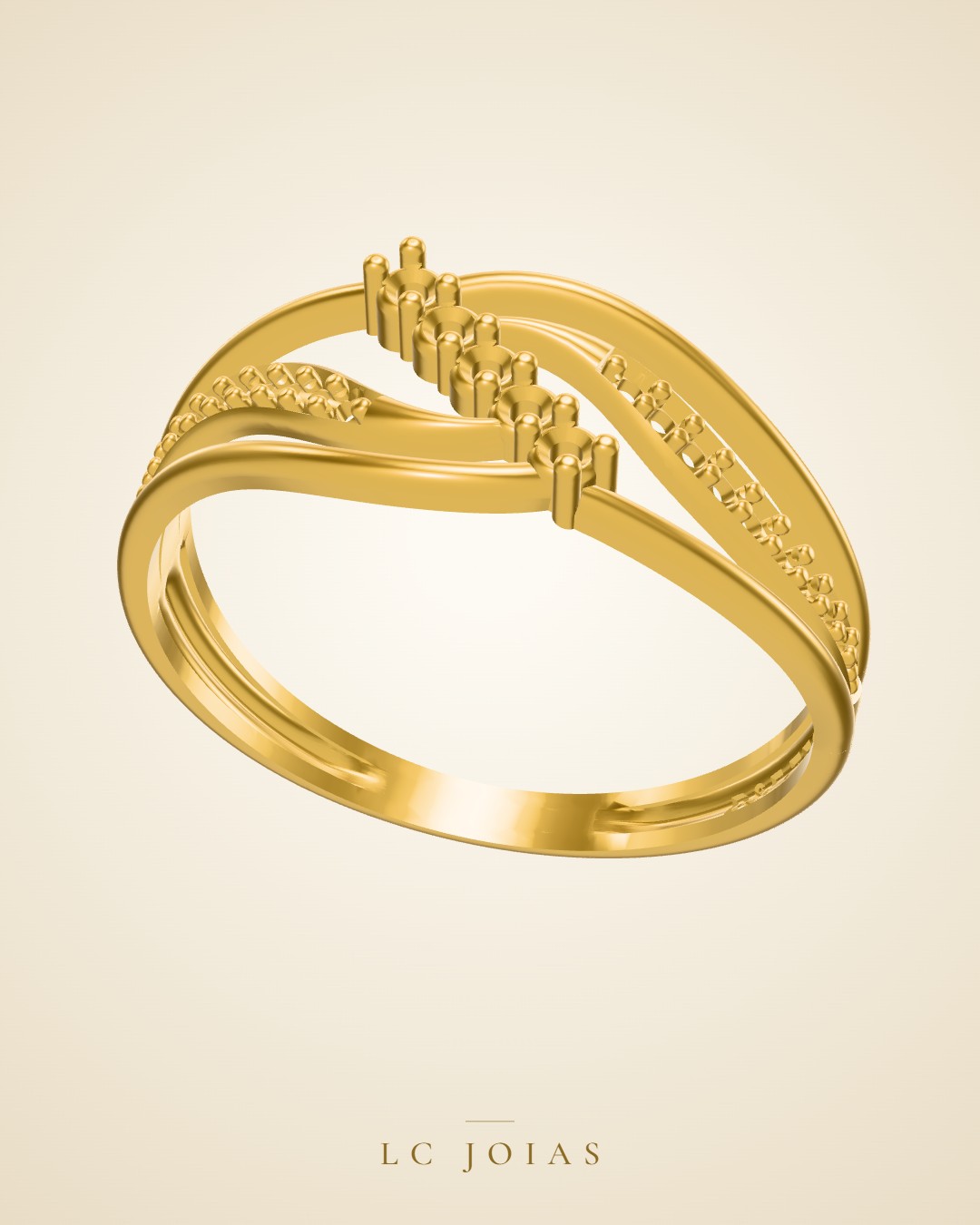 Anel 637 an em ouro