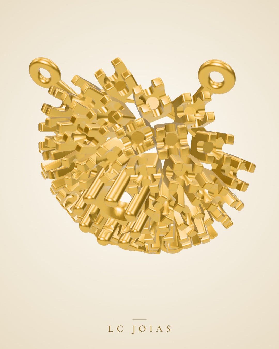 Pingente 608 pg em ouro