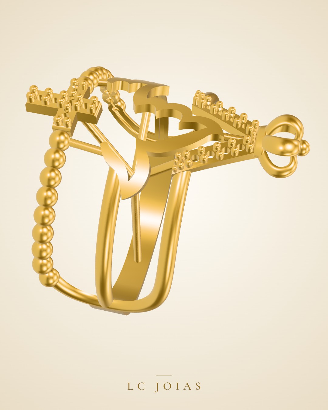 Anel d 0065 an em ouro