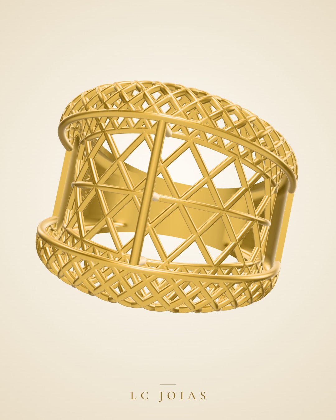 Anel 7784 an em ouro