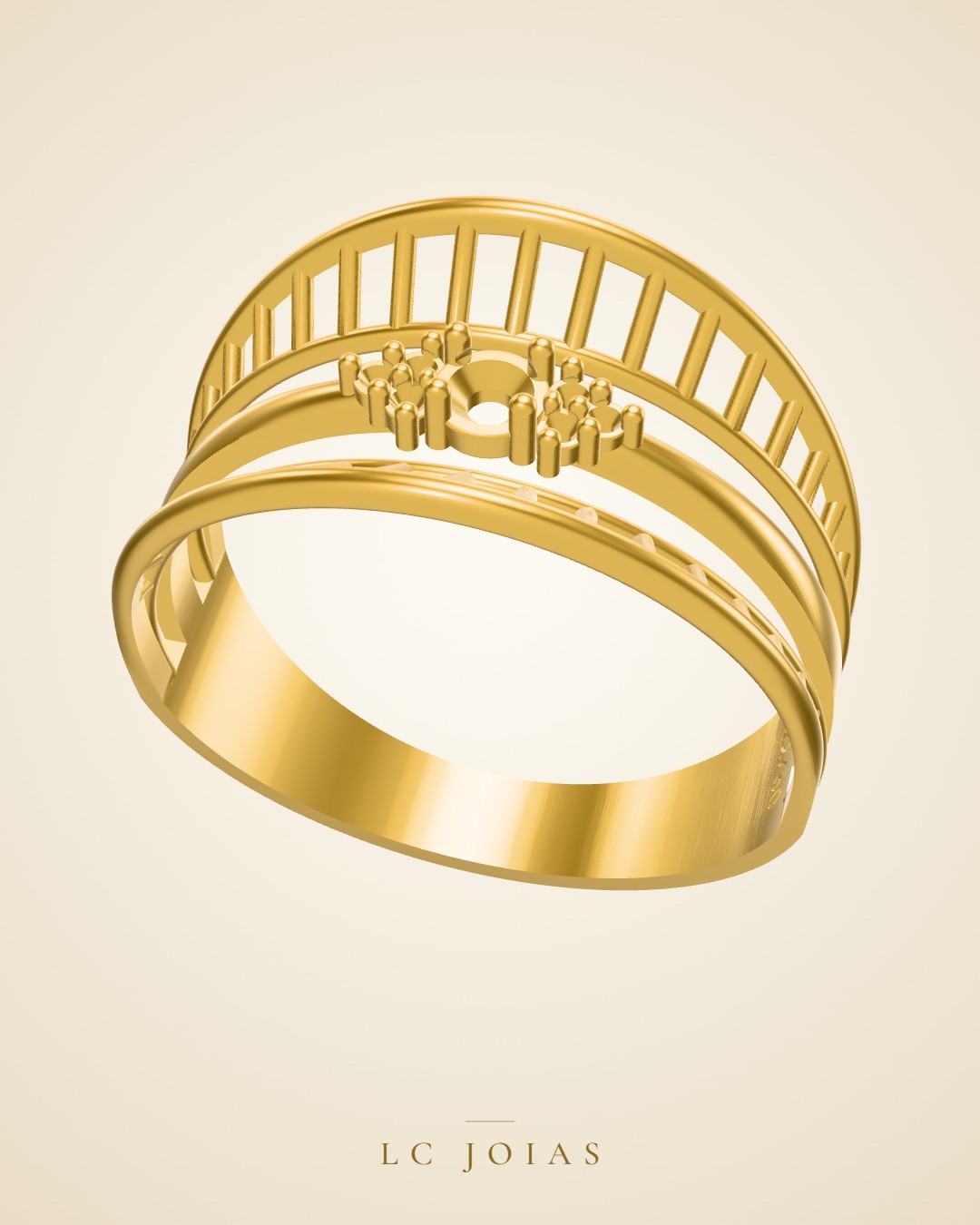 Anel 6898 an em ouro