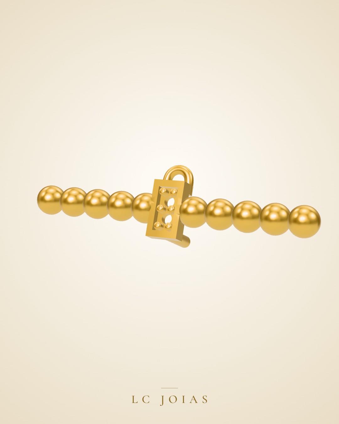 Brinco 8289 br m em ouro