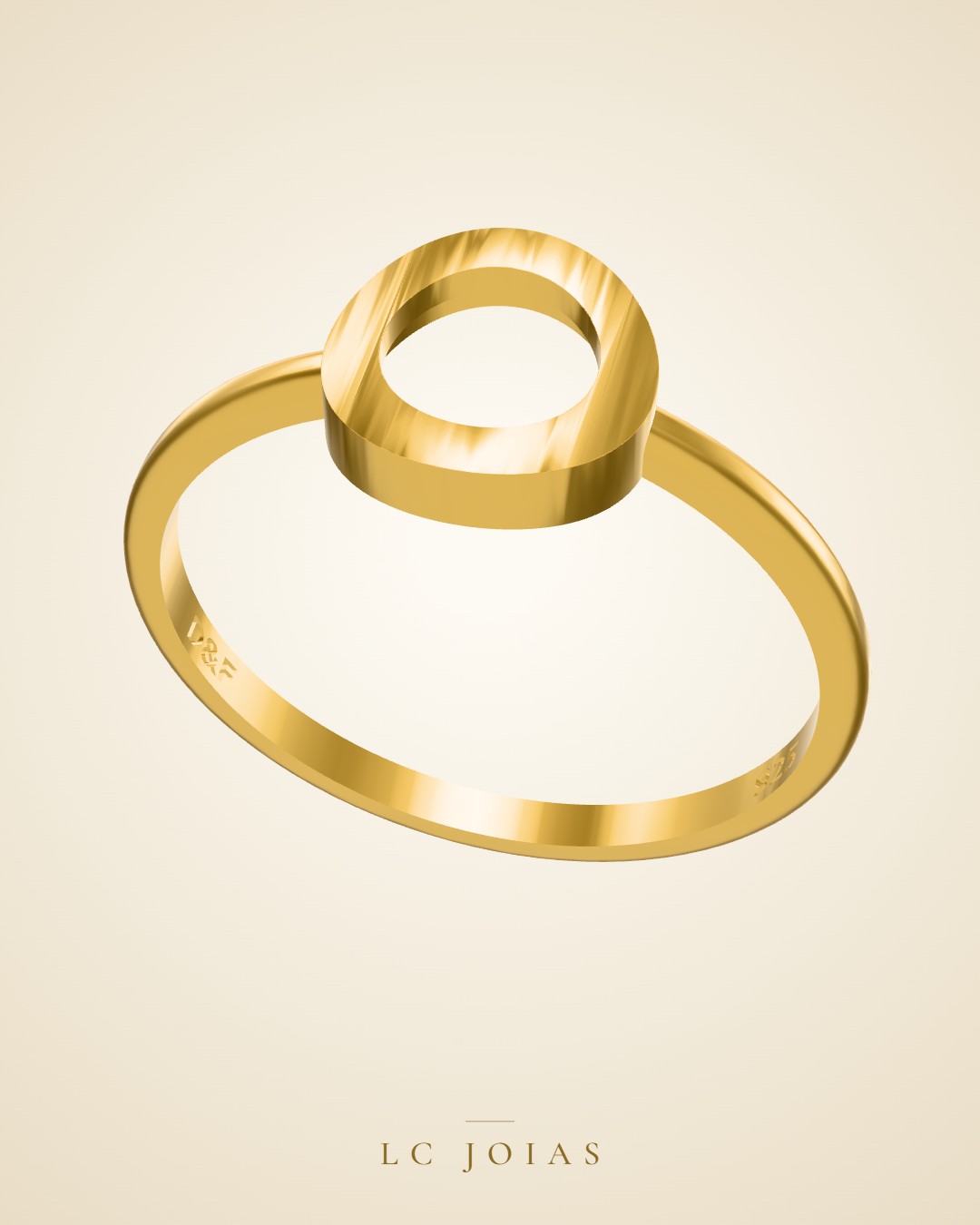 Anel ag 1917 an r$;24,00 em ouro