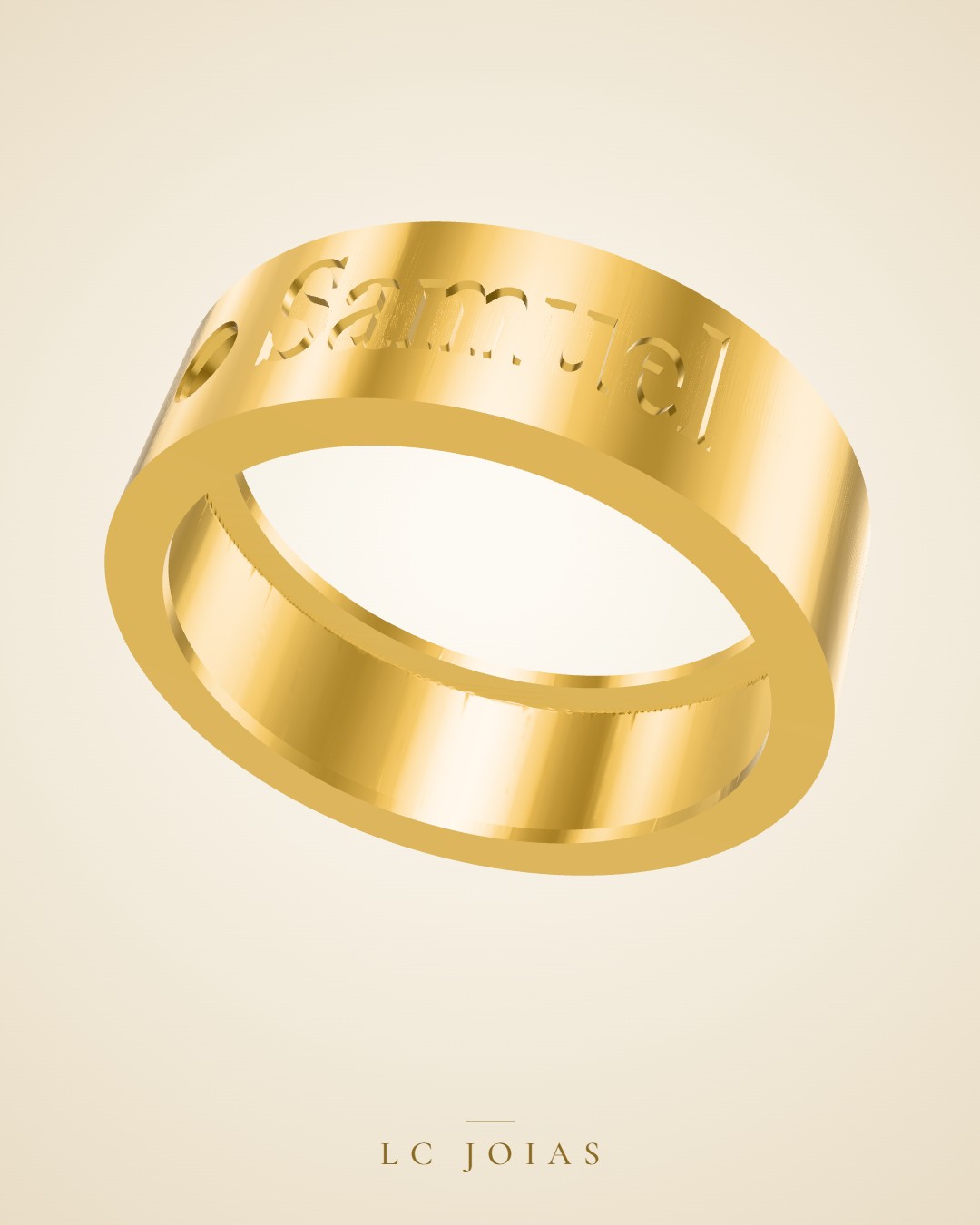 Anel 1430 an samuel em ouro