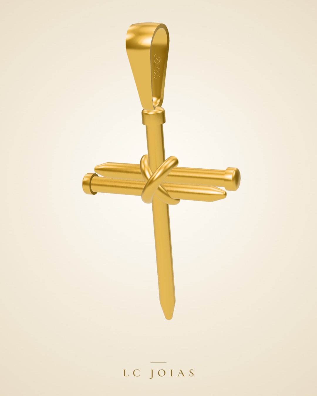 Pingente 1731 pg p em ouro