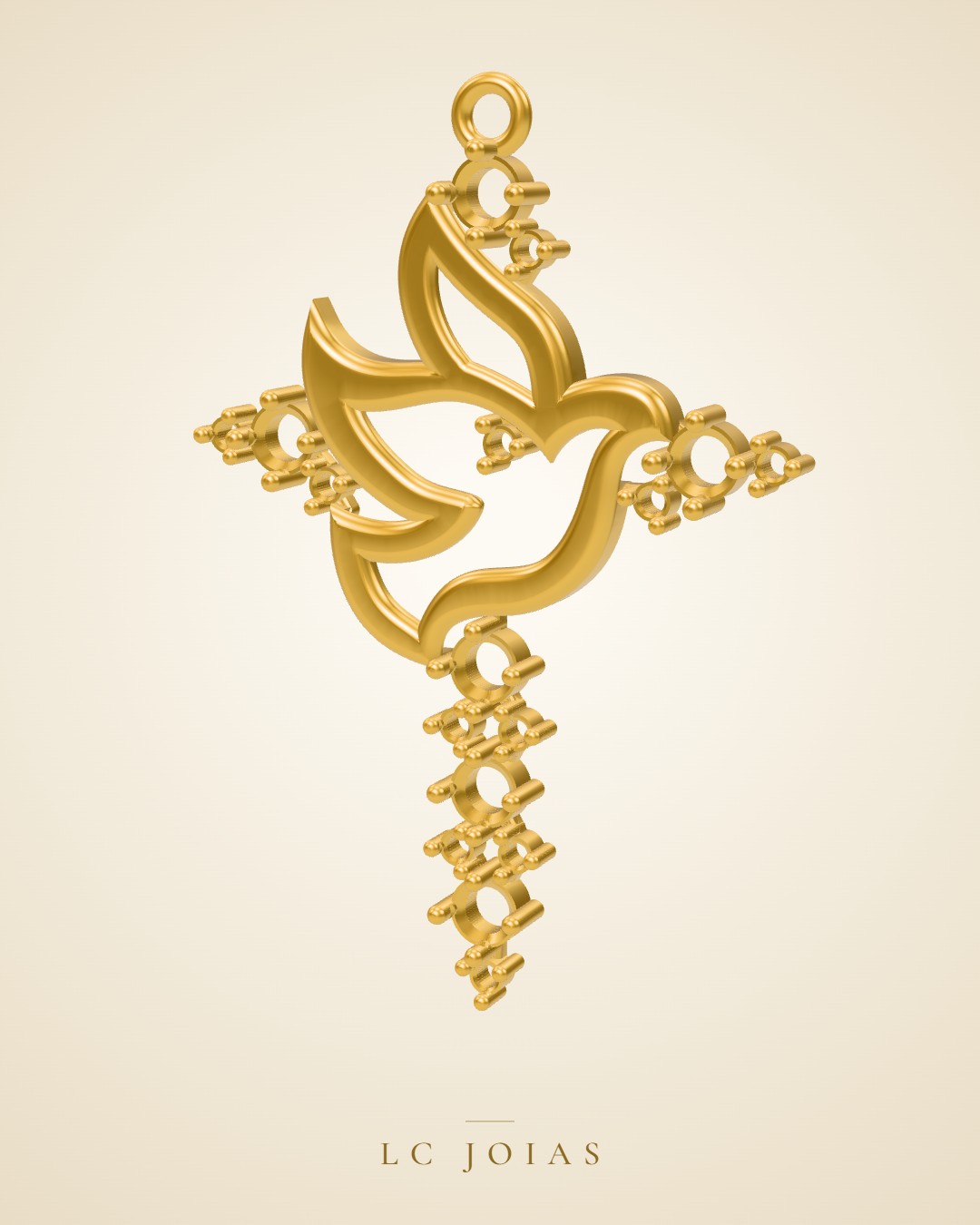 Pingente d 0014 pg em ouro
