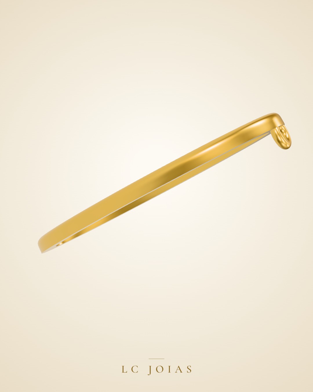 Brinco 7190 br 07 em ouro