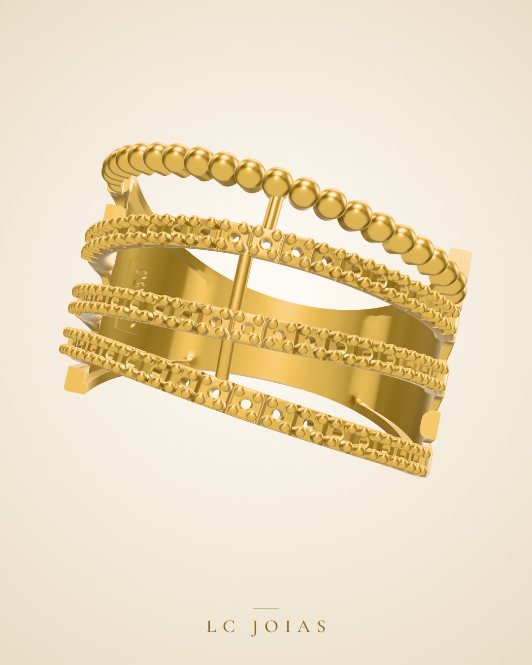 Anel 7887 an em ouro