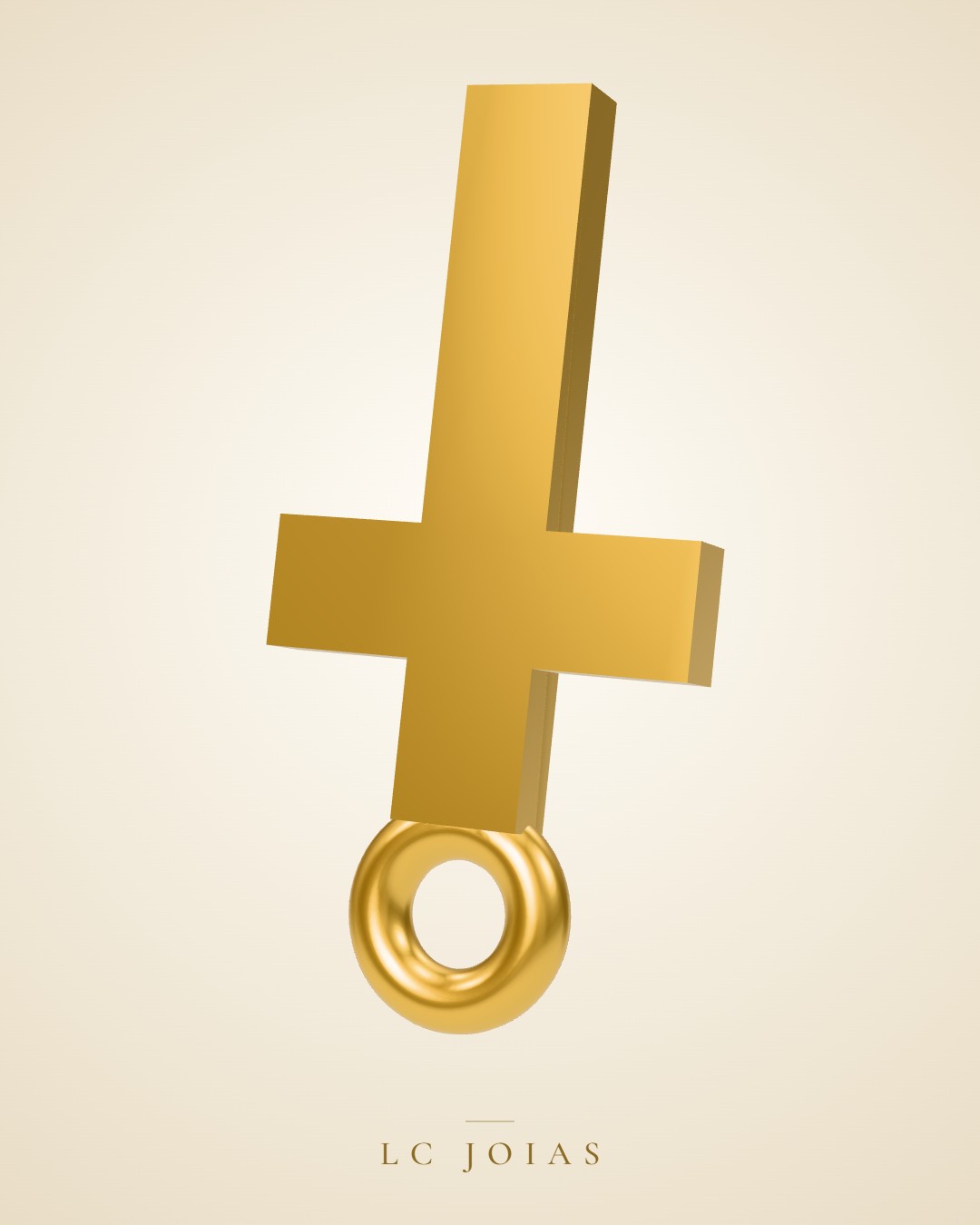 Pingente 7917 b pg em ouro