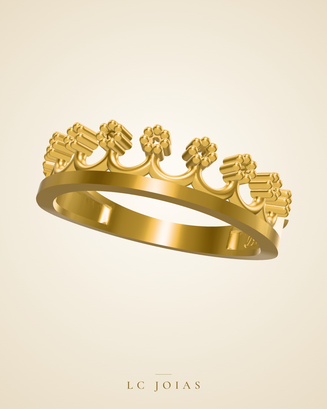 Anel 6407 an em ouro